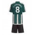 Manchester United Bruno Fernandes #8 Replika Babykläder Borta matchkläder barn 2023-24 Korta ärmar (+ Korta byxor)